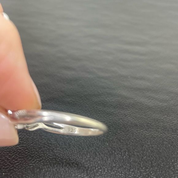 Sterling Silver Bridal Band 1/4 CTTW - Picture 10 of 15